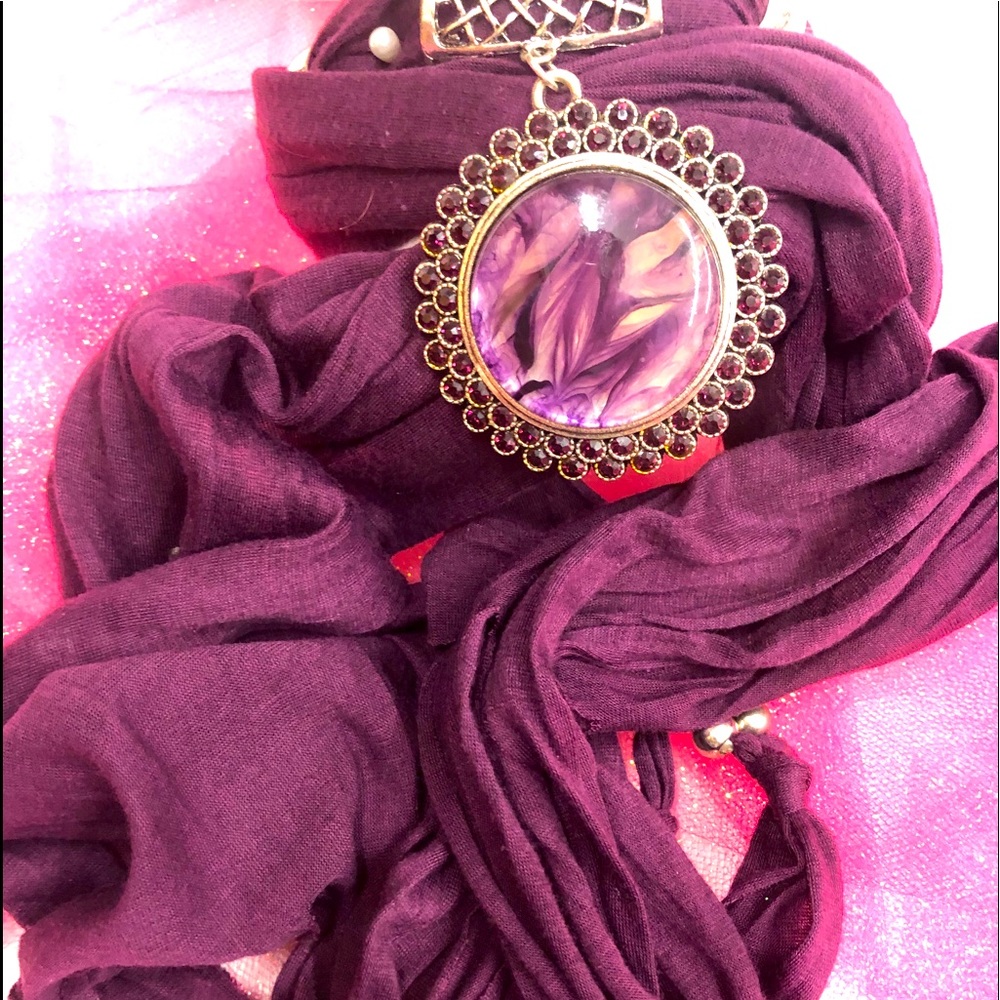 Purple Scarf
